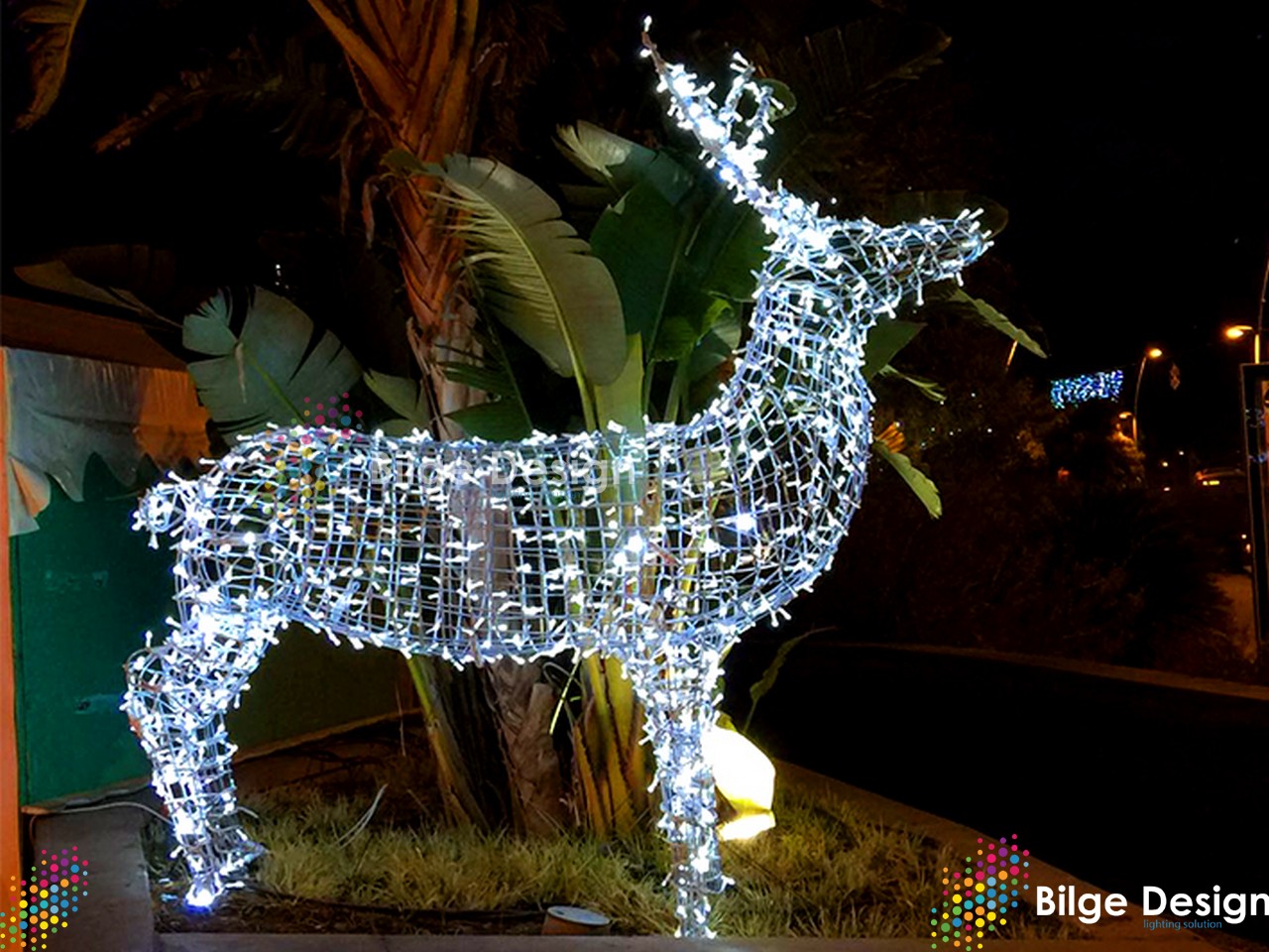 Işıklı Yılbaşı Geyiği