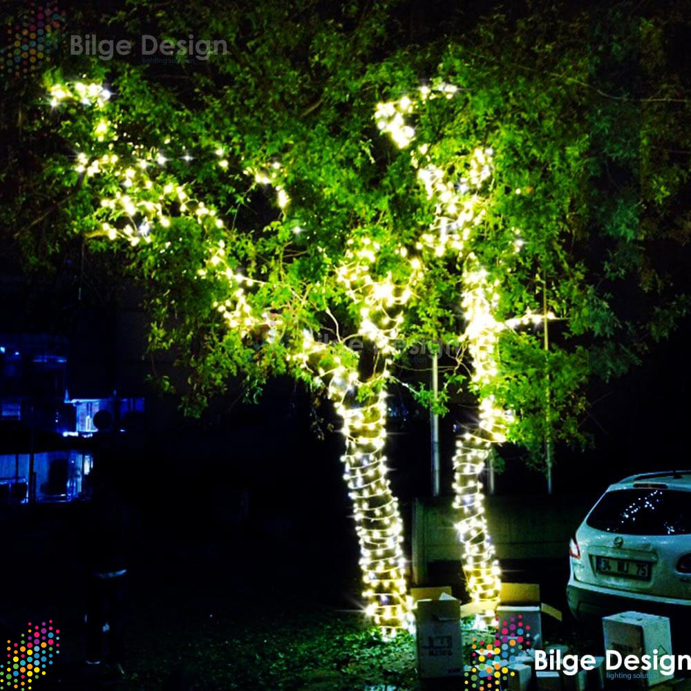 Ağaç Süsleme Işıklandırma Aydınlatma Led Işıkları ve Süsleri