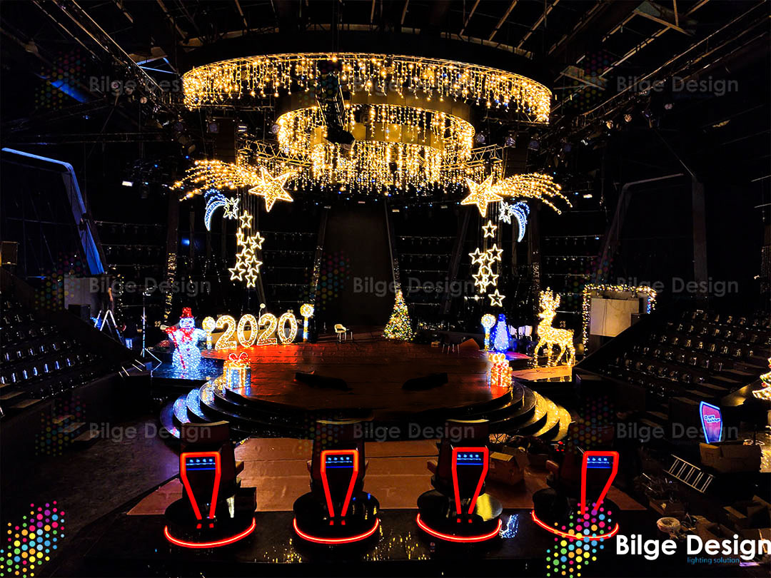 Yılbaşı Işık Süslemeleri